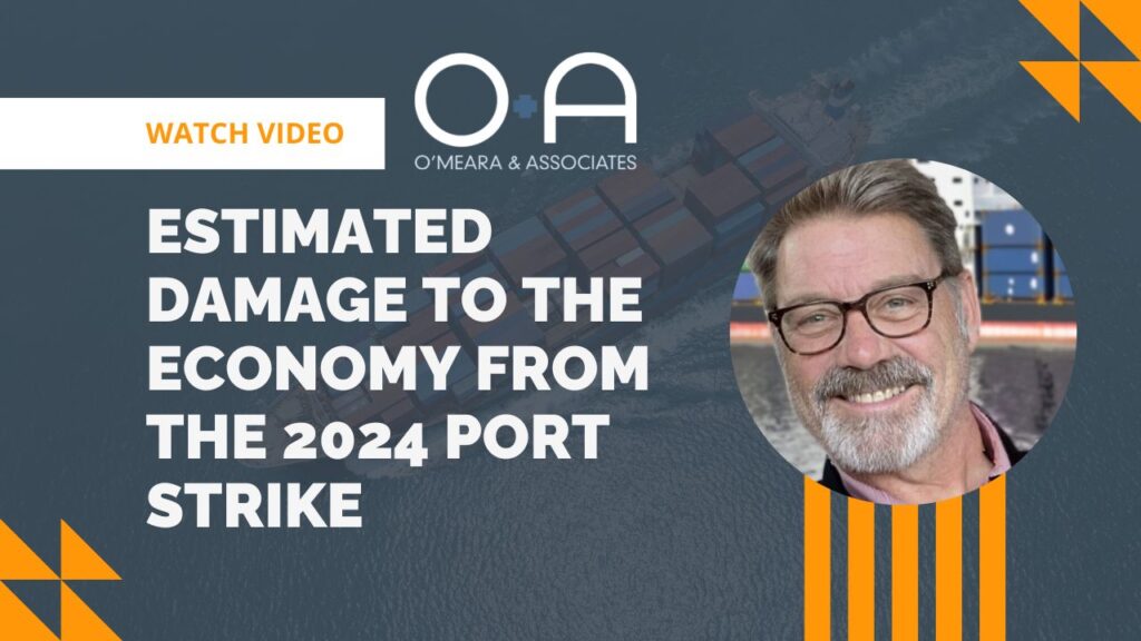 Estimated Damage to the Economy from the 2024 Port Strike - Video Thumb