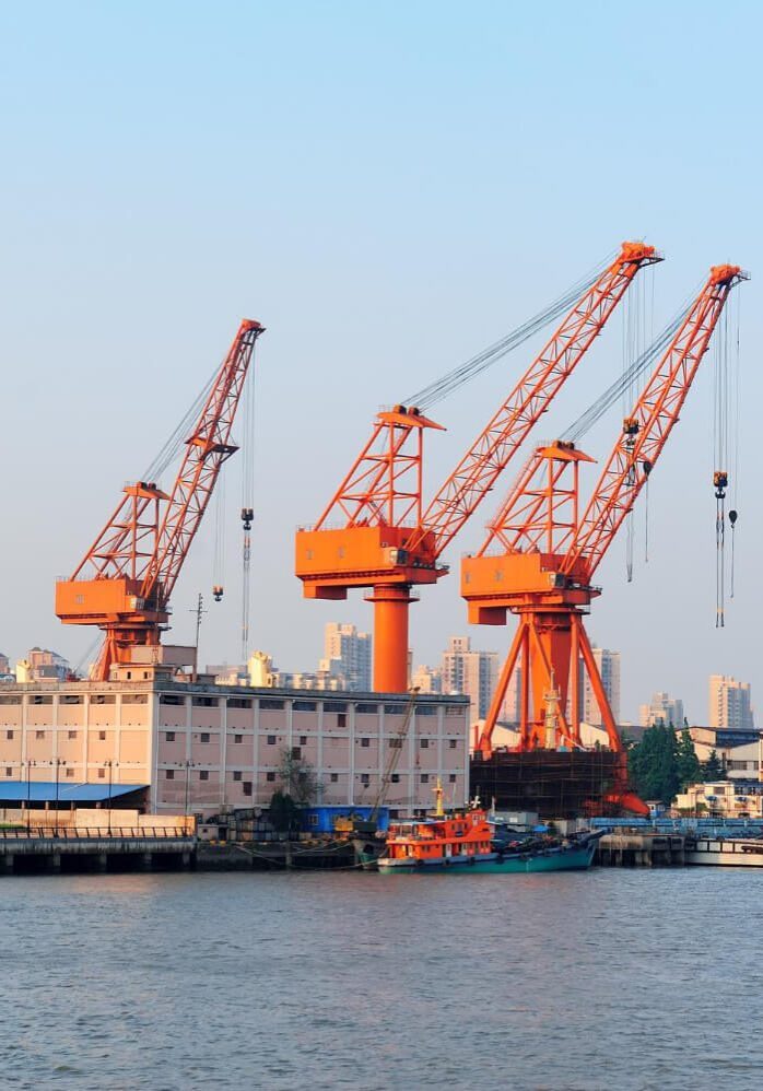 cargo-crane-shanghai-port-river